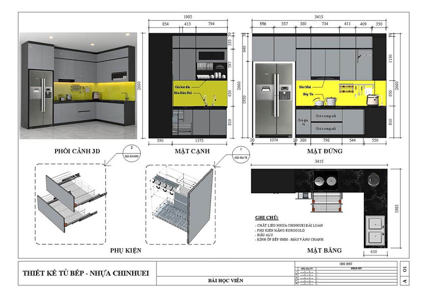 Mô tả về khóa học thiết kế nội thất ở TP HCM