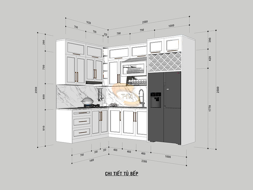 SketchUp nội thất