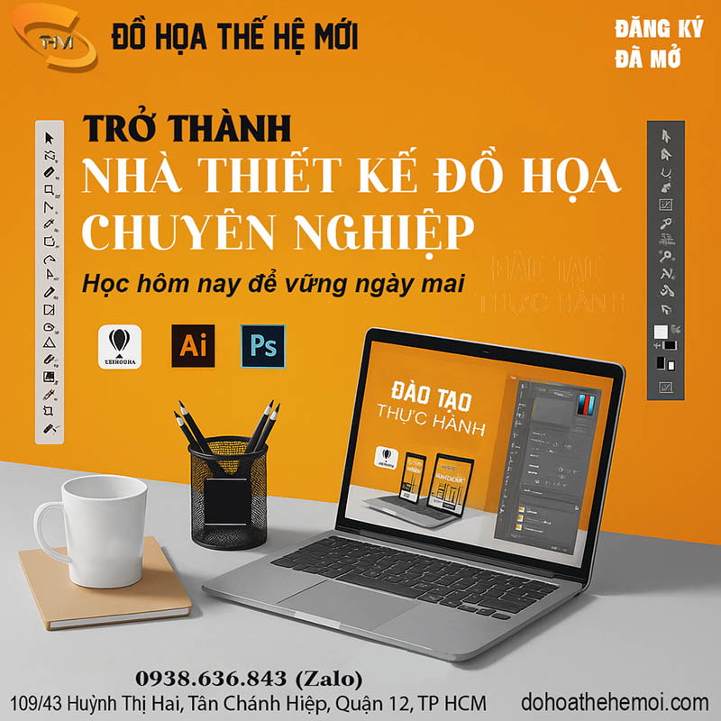 Phần mềm thiết kế đồ họa phổ biến