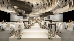 Học thiết kế tiệc cưới 3D bằng Sketchup dành cho người mới bắt đầu